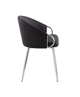 Lumisource Claire Contemporary Glam Chair