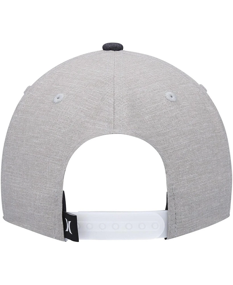 Men's Hurley Gray Phantom Core Snapback Hat