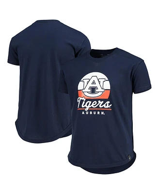 Big Girls Under Armour Navy Auburn Tigers T-shirt