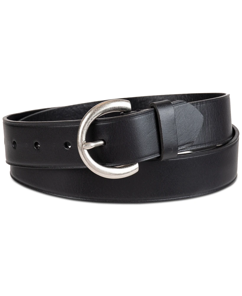 Levi's Women's Heat Creased Casual Leather Pant Belt