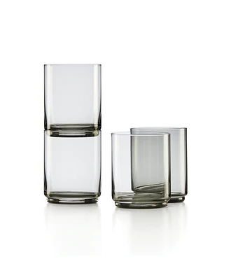 Tuscany Classics Stackable Tall Glasses Set, 4 Piece