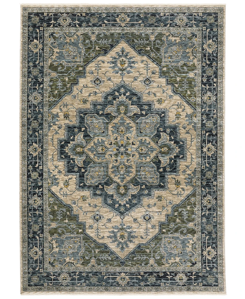Oriental Weavers Aberdeen ABE51G1 6'7" x 9'6" Area Rug