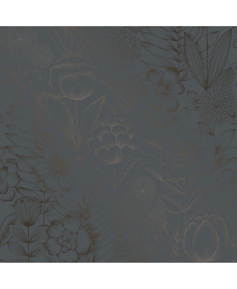 Homestead Floral Peel and Stick Wallpaper