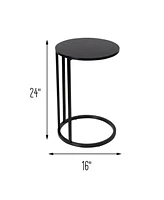 Round C End Table