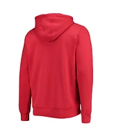 Men's New Era Red Miami Marlins City Connect Pullover Hoodie