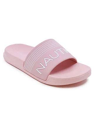 Nautica Little Girls Gaff Slide Sandals