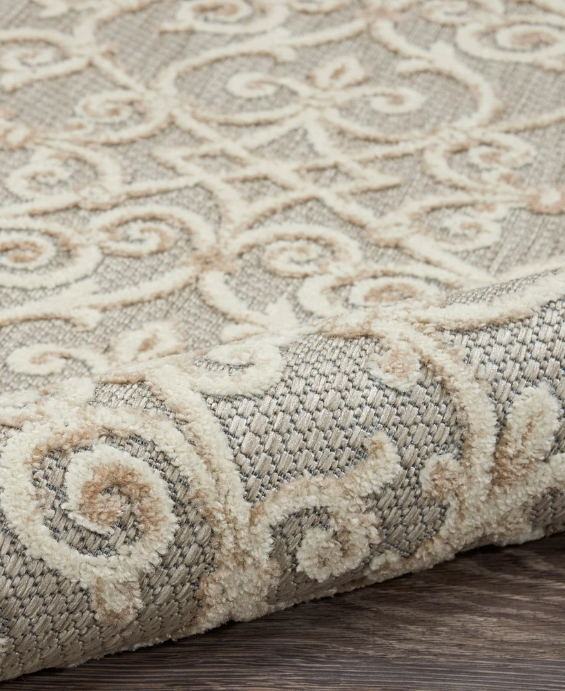 Nourison Home Aloha ALH21 2'3" x 10' Runner Rug