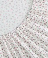 Betsey Johnson Printed Cotton Percale 3-Pc. Sheet Set, Twin