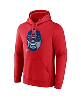 Men's Fanatics David Ortiz Red Boston Sox Big Papi Portrait Pullover Hoodie