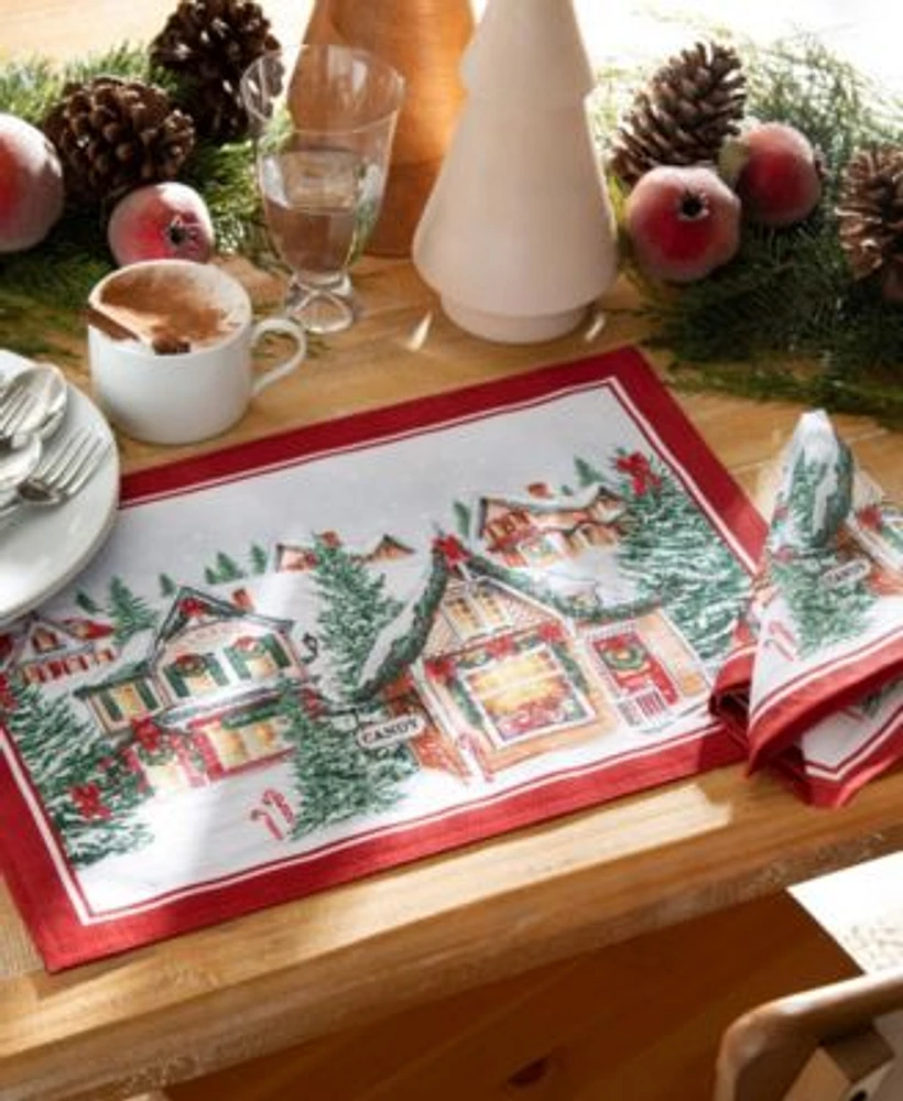 Elrene Storybook Christmas Village Collection