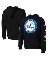Men's Nba x Naturel Black Philadelphia 76ers No Caller Id Pullover Hoodie