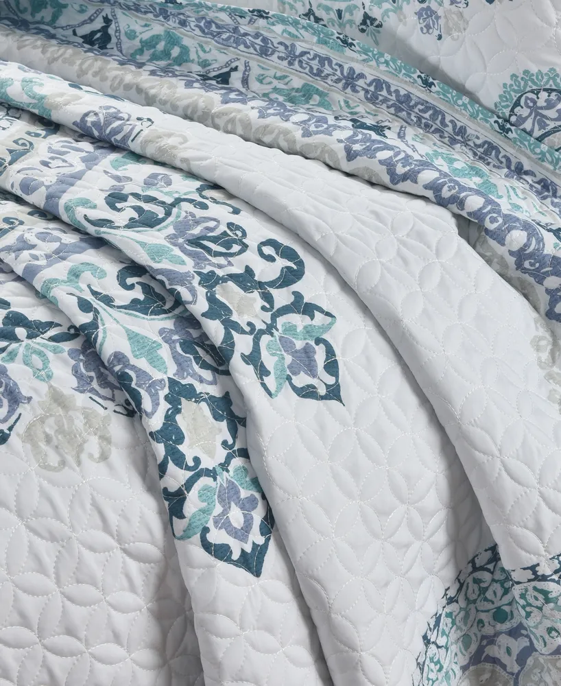 Royal Court Afton 3-Pc. Quilt Set, King/California King