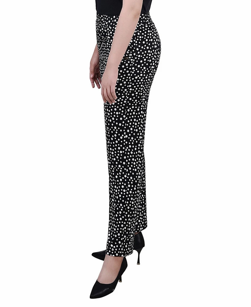 Women's Missy Wide Waist Pull On Pants