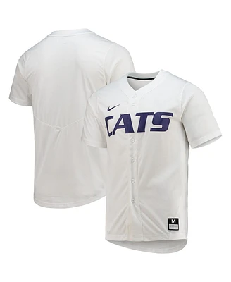 Men's Nike White Kansas State Wildcats Replica Baseball Jersey