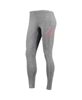 Women's Concepts Sport Charcoal and White Alabama Crimson Tide Tank Top and Leggings Sleep Set