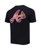 Men's Pro Standard Navy, Red Atlanta Braves Taping T-shirt