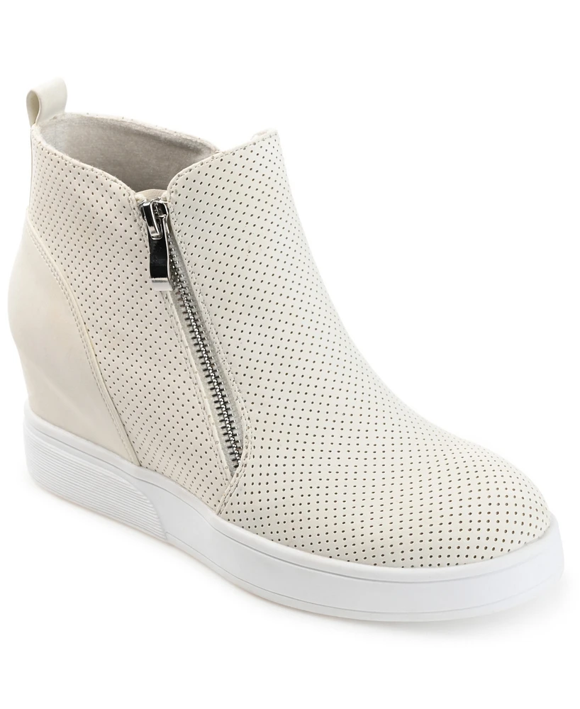 Journee Collection Women's Pennelope Wedge Sneakers
