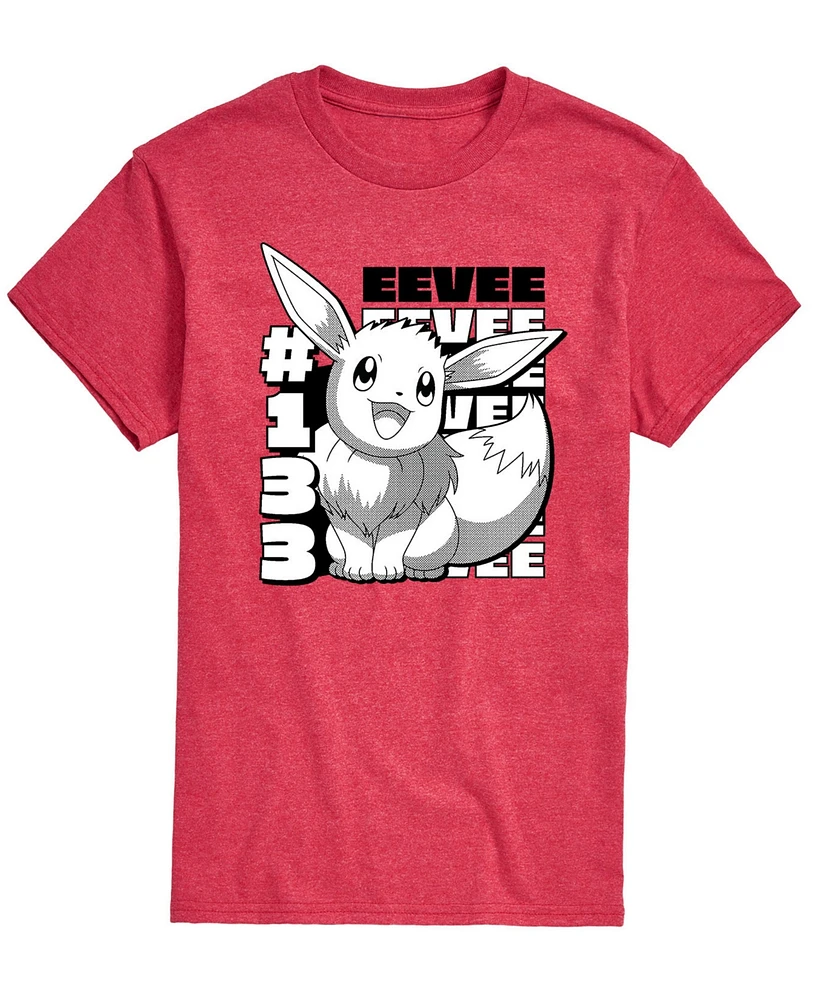 Airwaves Men's Pokemon Eevee Graphic T-shirt
