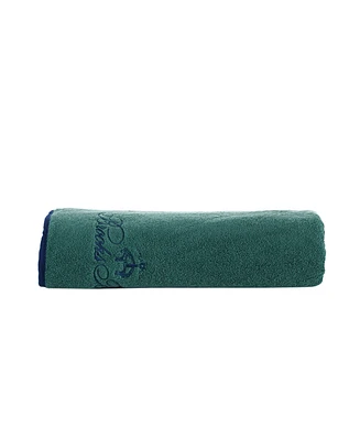 Brooks Brothers Contrast Frame Turkish Cotton Bath Towel, 55" x 28"