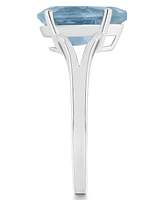 Macy's Women's Sky Blue Topaz (3-2/3 ct.t.w.) Ring Sterling Silver