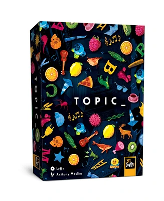 Sit Down Games Topic Card Game Choatic Party Word Game Family