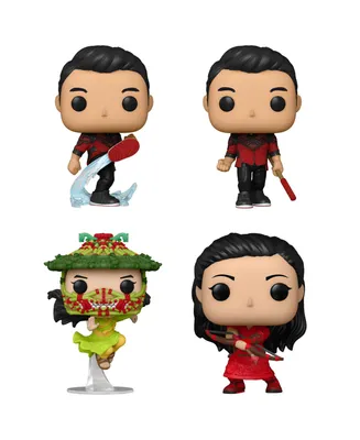 Funko Pop Heroes Marvel Shang-Chi and the Legend of the Ten Rings Collectors Set, 4 Piece