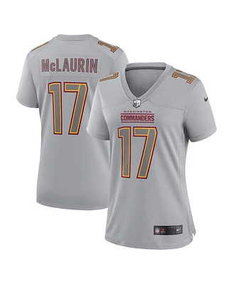 Women's Nike Terry McLaurin Gray Washington Commanders Atmosphere Fashion Game Jersey