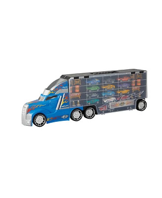Truck Carry Case with 12 diecast vehicles and 14 accessories, Created for You by Toys R Us
