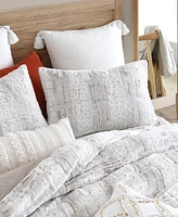 Peri Home Snow Leopard 3 Piece Comforter Set