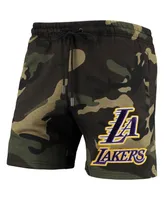 Men's Pro Standard Camo Los Angeles Lakers Team Shorts