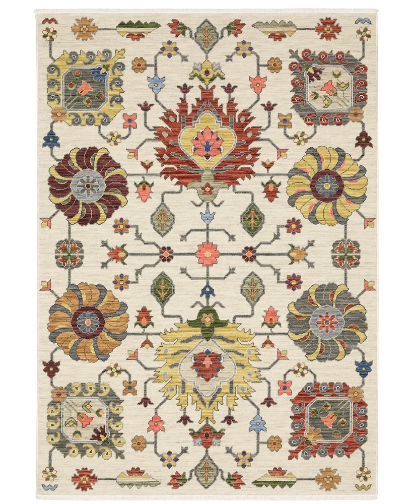 Oriental Weavers Lucca 8111 3'3" x 5' Area Rug