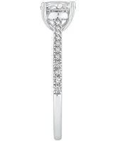 Gia Certified Diamond Engagement Ring (1-1/4 ct. t.w.) in 14k White Gold