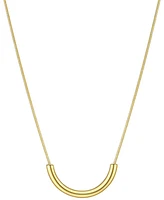 Accessory Concierge Women's Golden Smile Necklace