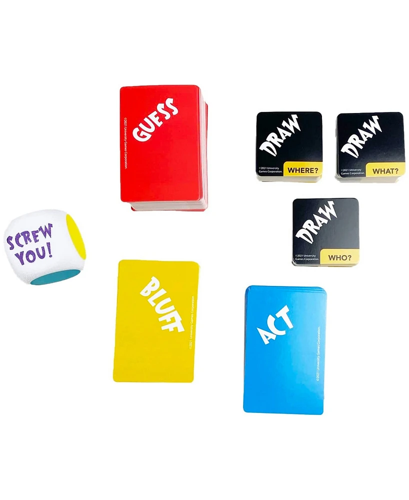 University Games Party Game Night Games Compendium Set, 402 Piece
