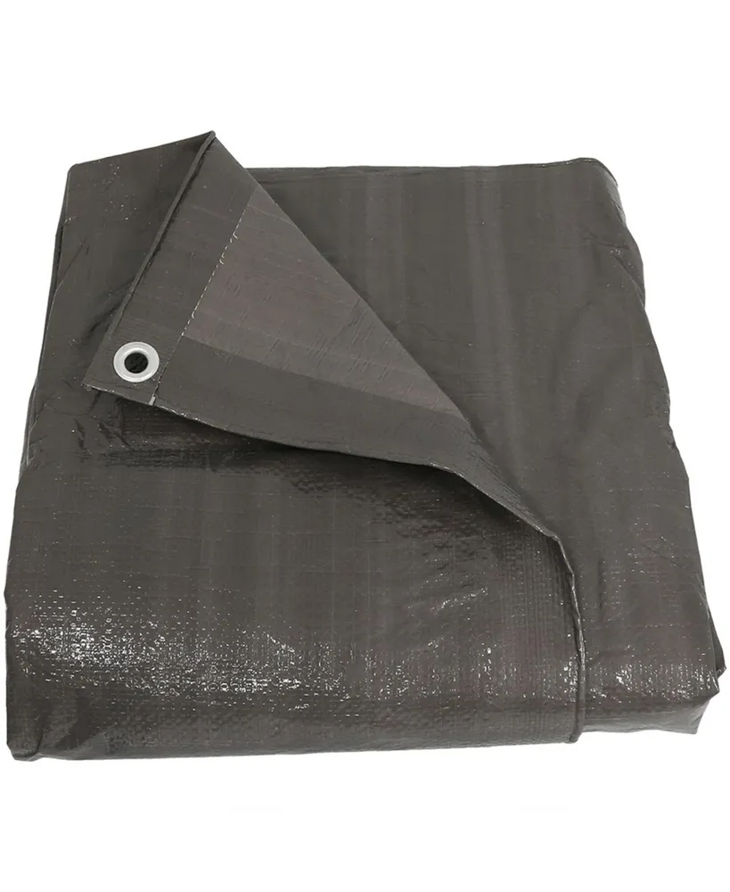 Outdoor Heavy-Duty Multi-Purpose Plastic Reversible Protective Tarp Cover