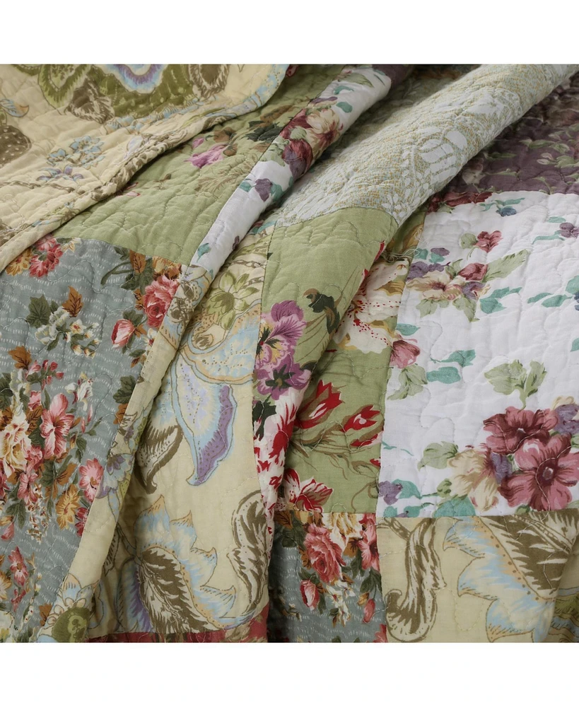 Greenland Home Fashions Blooming Prairie Throw, 50" x 60"