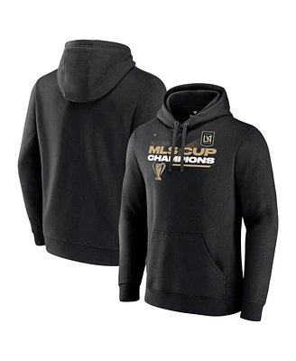 Men's Fanatics Black Lafc 2022 Mls Cup Champions Locker Room Pullover Hoodie