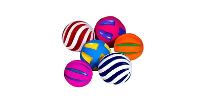 Kaplan Early Learning Tactile Squeaky Balls - Set of 6