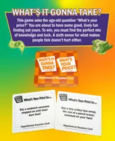 Zobmondo What's it Gonna Take Board Game Big Question and Answer Family Game