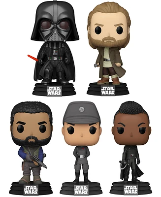 Funko Star Wars Obi-wan Kenobi Darth Vader Obi-wan Kenobi Kawlan Roken Tala Durith Reva Figure Collectors Set, 5 Piece
