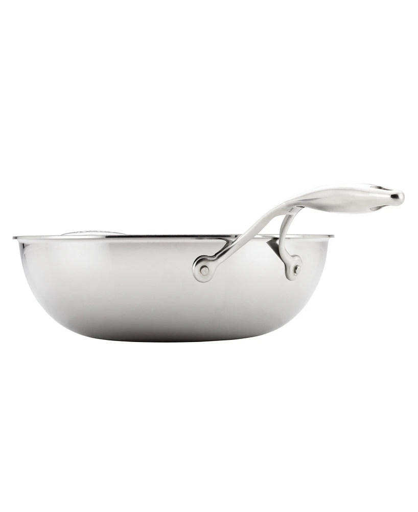 Circulon Clad Stainless Steel 12.5" Induction Stir Fry Pan