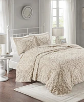 Madison Park Sabrina Tufted Chenille 3-Pc. Bedspread Set, Full/Queen