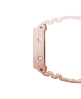 G-Shock Women's Digital Quartz Monotone Pink Resin Analog Watch 42.9mm