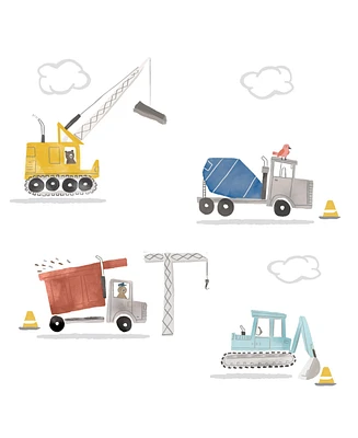 Bedtime Originals Construction Zone Trucks Wall Decals/Stickers