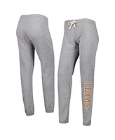 Women's League Collegiate Wear Heather Gray Texas Longhorns Victory Springs Tri-Blend Jogger Pants