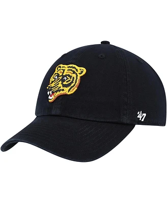 Men's '47 Brand Black Boston Bruins Clean Up Adjustable Hat
