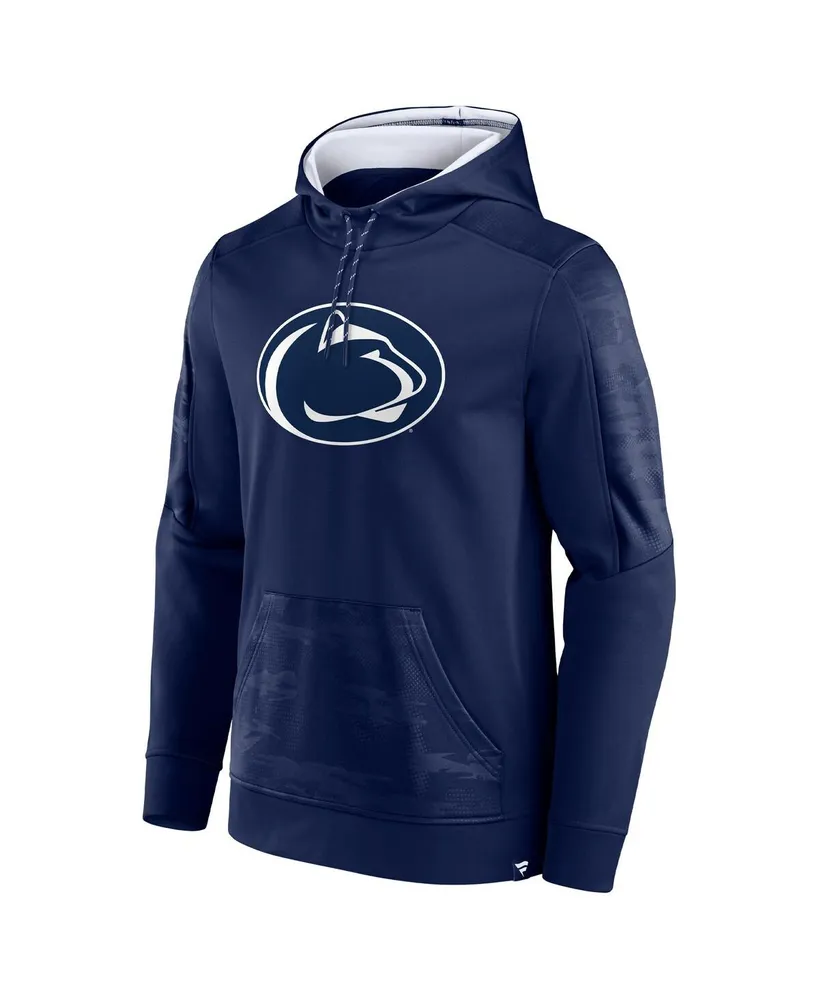 Men's Fanatics Navy Penn State Nittany Lions On The Ball Pullover Hoodie