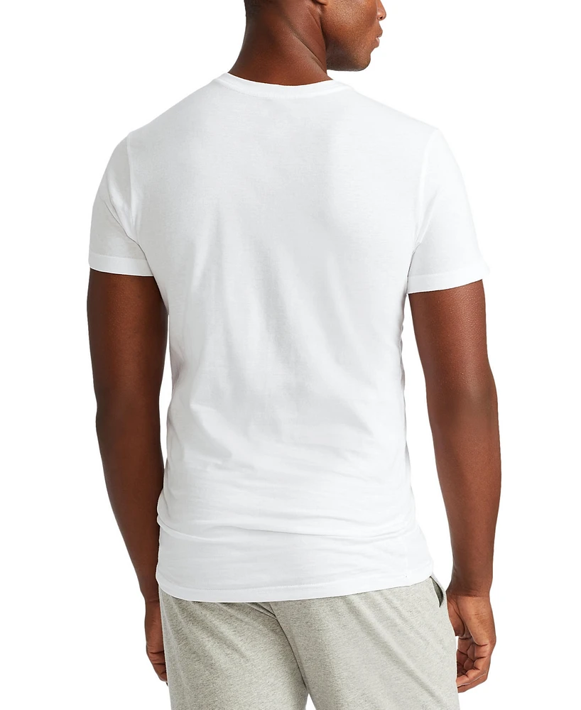 Polo Ralph Lauren Men's 3-Pack Slim Fit V-Neck Undershirts