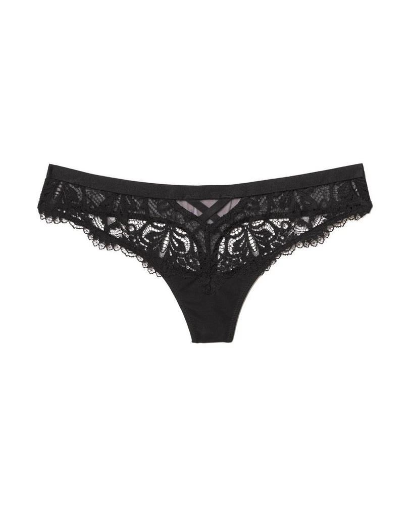 Adore Me Plus Diara Thong Panty