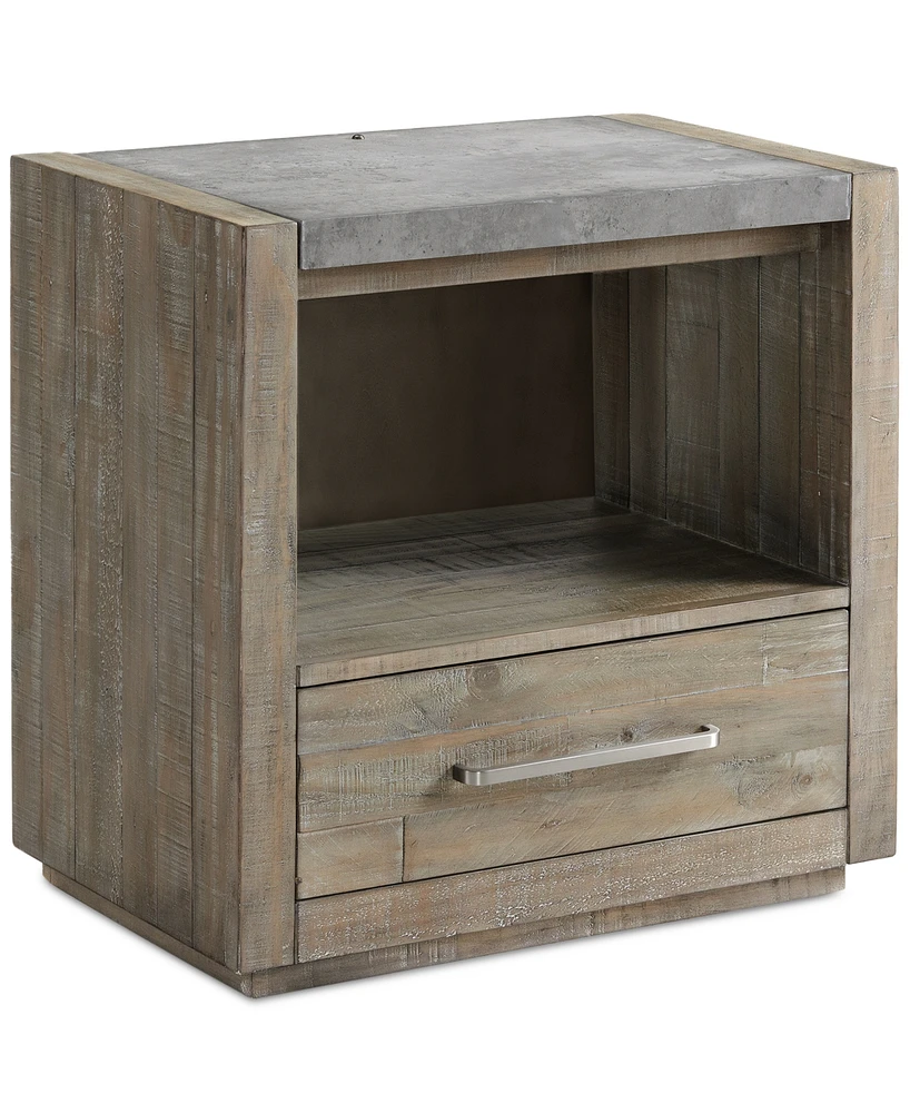 Intrigue One-Drawer Nightstand